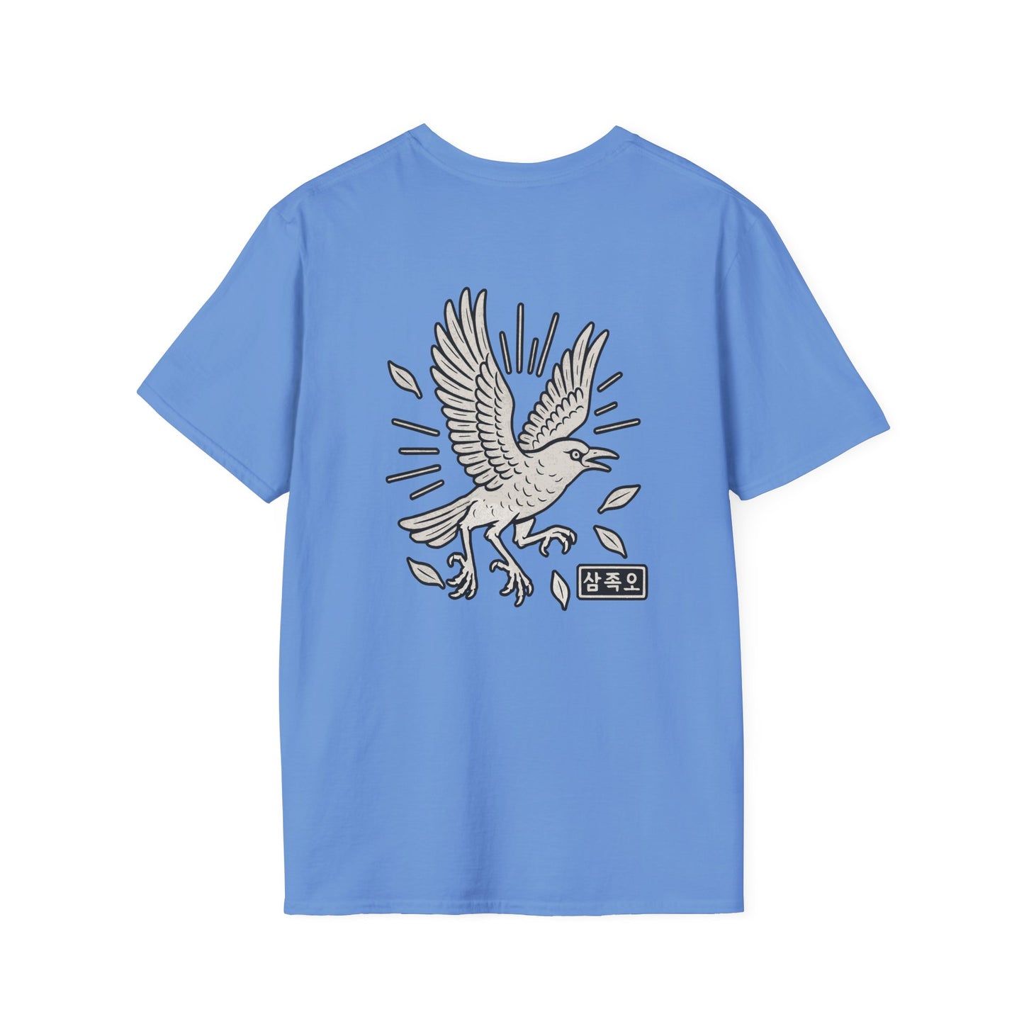 Mythikore Three Legged Crow - Unisex Softstyle Tee