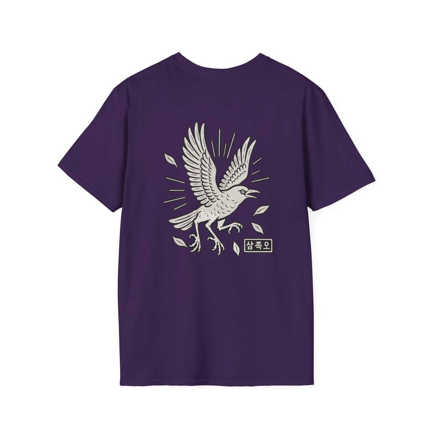Mythikore Three Legged Crow - Unisex Softstyle Tee