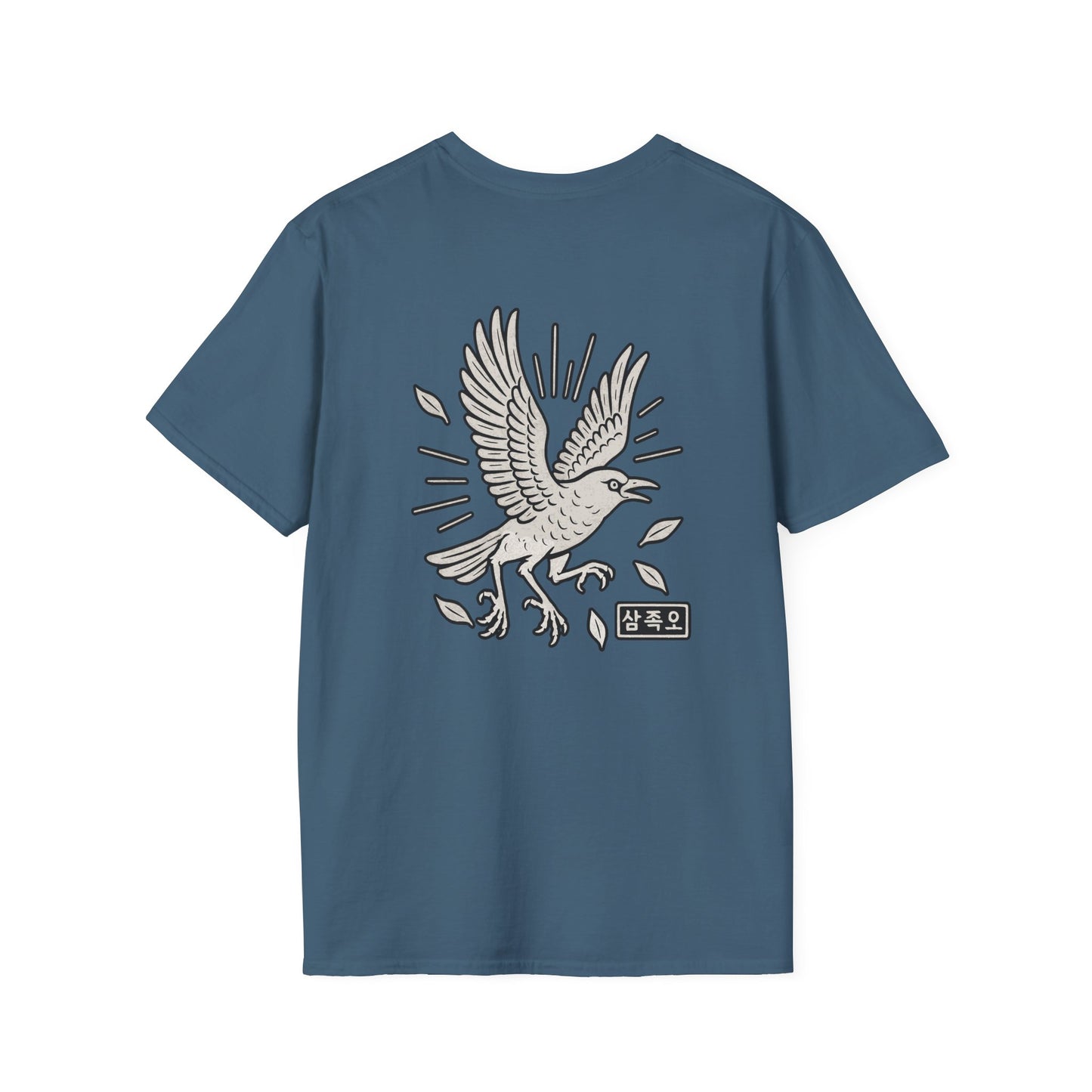 Mythikore Three Legged Crow - Unisex Softstyle Tee