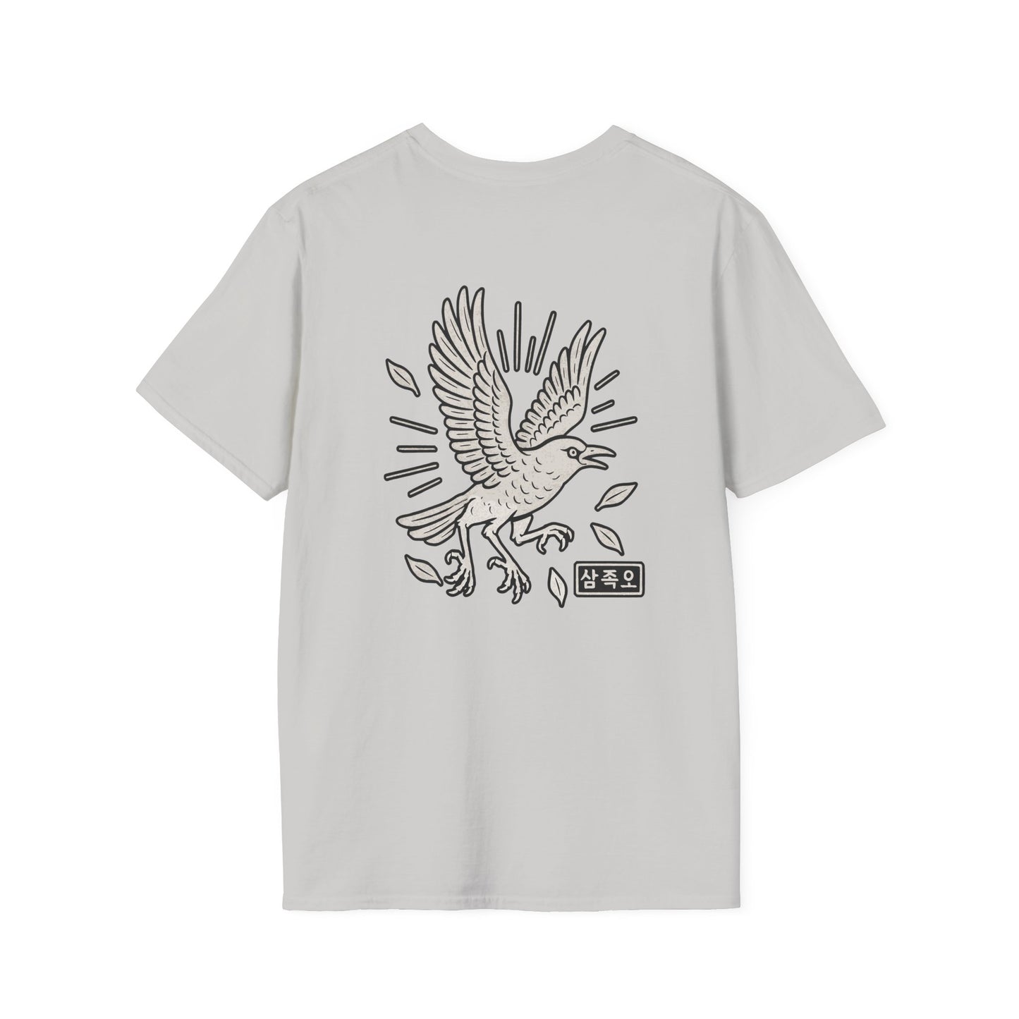 Mythikore Three Legged Crow - Unisex Softstyle Tee