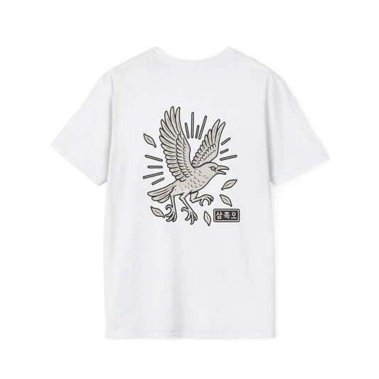 Mythikore Three Legged Crow - Unisex Softstyle Tee